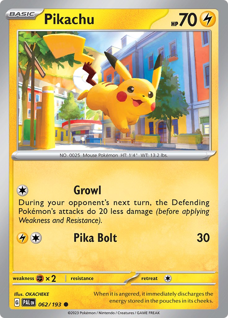 Pokemon | Pikachu [PAL - 062/193] – Gnome Games