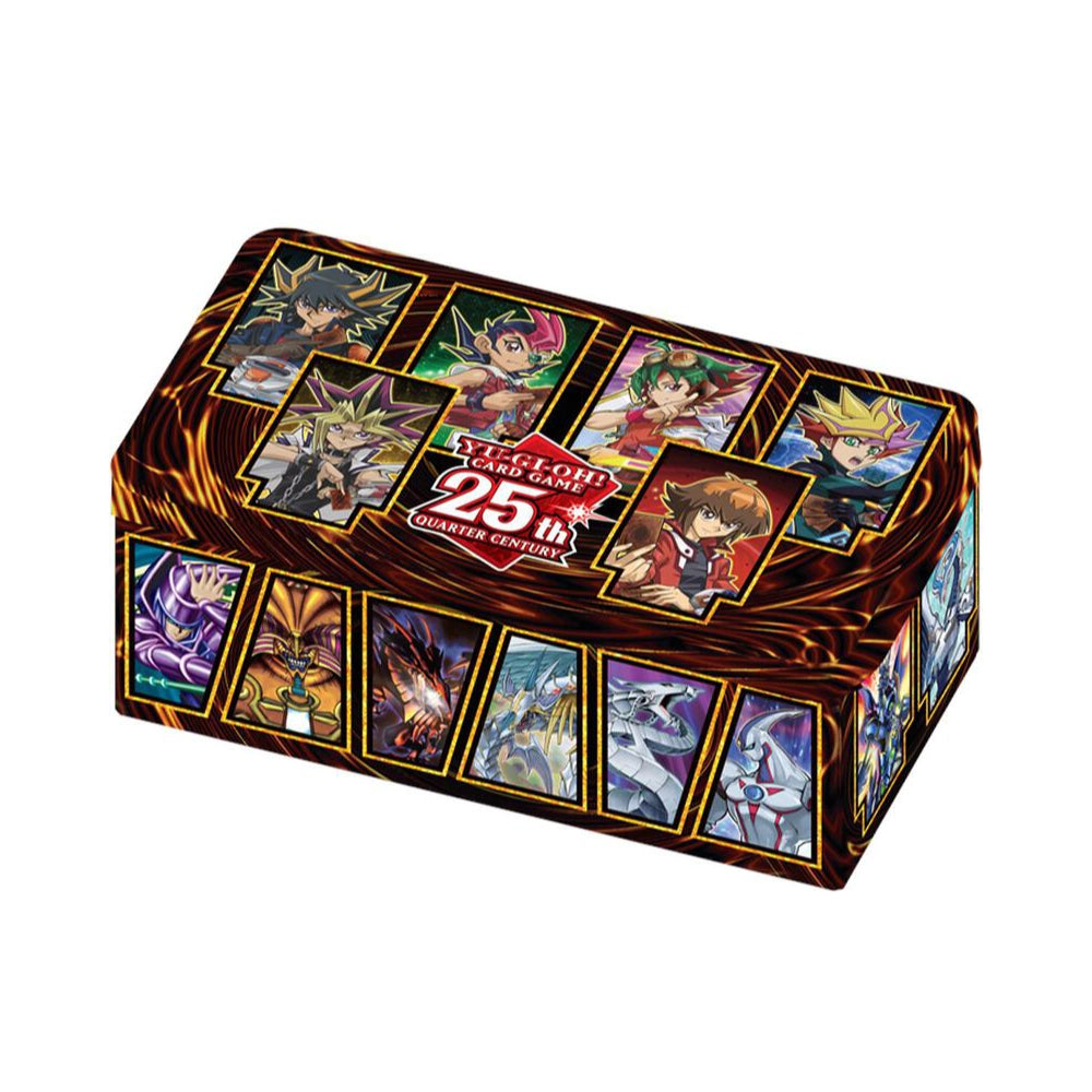 yugioh cards tin Yu-Gi-Oh! 25th Anniversary Tin: Dueling Heroes – Gnome Games style:Dice Tower Box - White & Green CardBlock_Pokemon - Breakthrough Pack Bundle. Lost Legends | Magic: