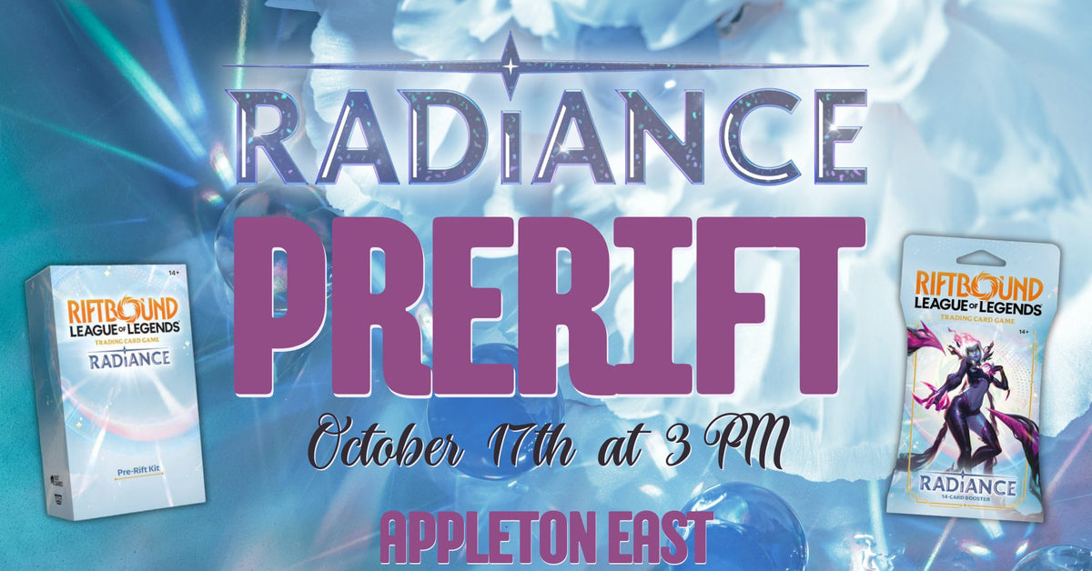 Riftbound Radiance Pre-Rift at Gnome Games Appleton East - $35 @ Gnome Games - Appleton East (Oct 17) - Ticket