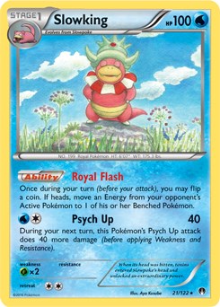 Slowking - 21/122 (XY BREAKpoint)