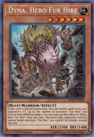 Dyna, Hero Fur Hire