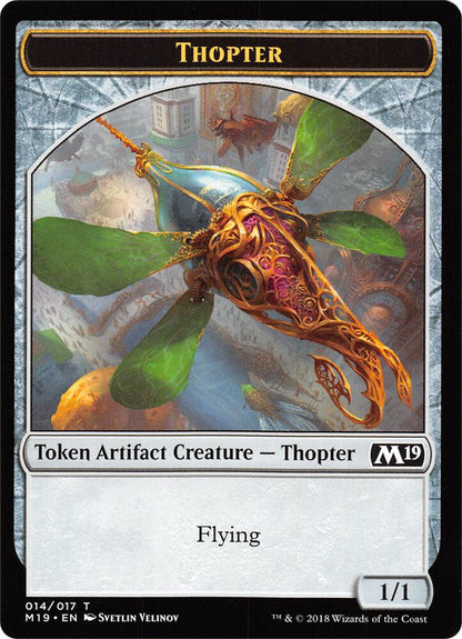 Goblin // Thopter Double-Sided Token (Game Night) (Back)
