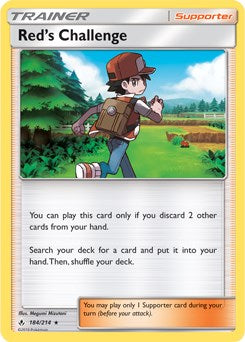 Red's Challenge - 184/214 (SM - Unbroken Bonds)