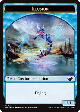 Illusion // Emblem - Wrenn and Six Double-Sided Token