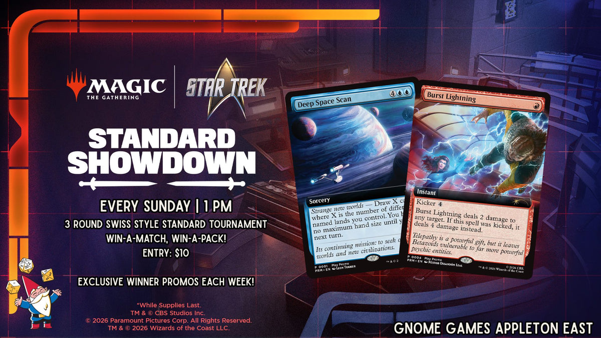 Magic the Gathering Standard Showdown at Gnome Games Appleton East - $10 @ Gnome Games - Appleton East (Dec 6) - Ticket