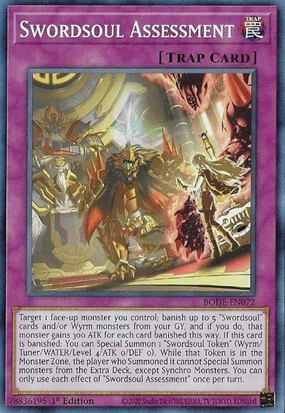 Swordsoul Assessment