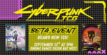 Cyberpunk TCG Beta Event at Gnome Games Green Bay West @ Gnome Games - Green Bay West (Sep 13) - Ticket