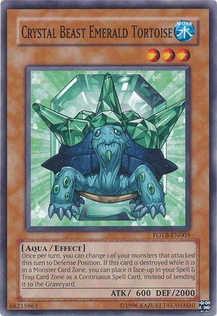 Crystal Beast Emerald Tortoise