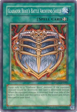 Gladiator Beast's Battle Archfiend Shield