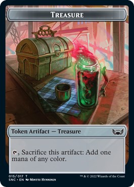 Treasure (015) // Rogue Double-Sided Token