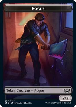Treasure (015) // Rogue Double-Sided Token (Back)
