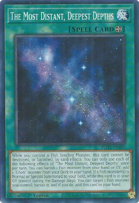 The Most Distant, Deepest Depths
