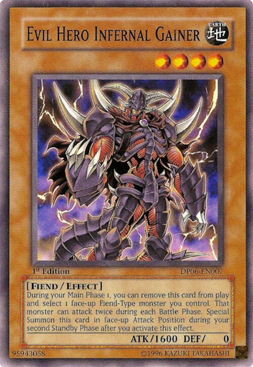 Evil Hero Infernal Gainer