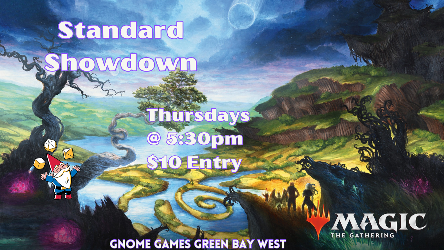 Standard Showdown at Gnome Games Green Bay West @ Gnome Games - Green Bay West (Sep 3) - Ticket