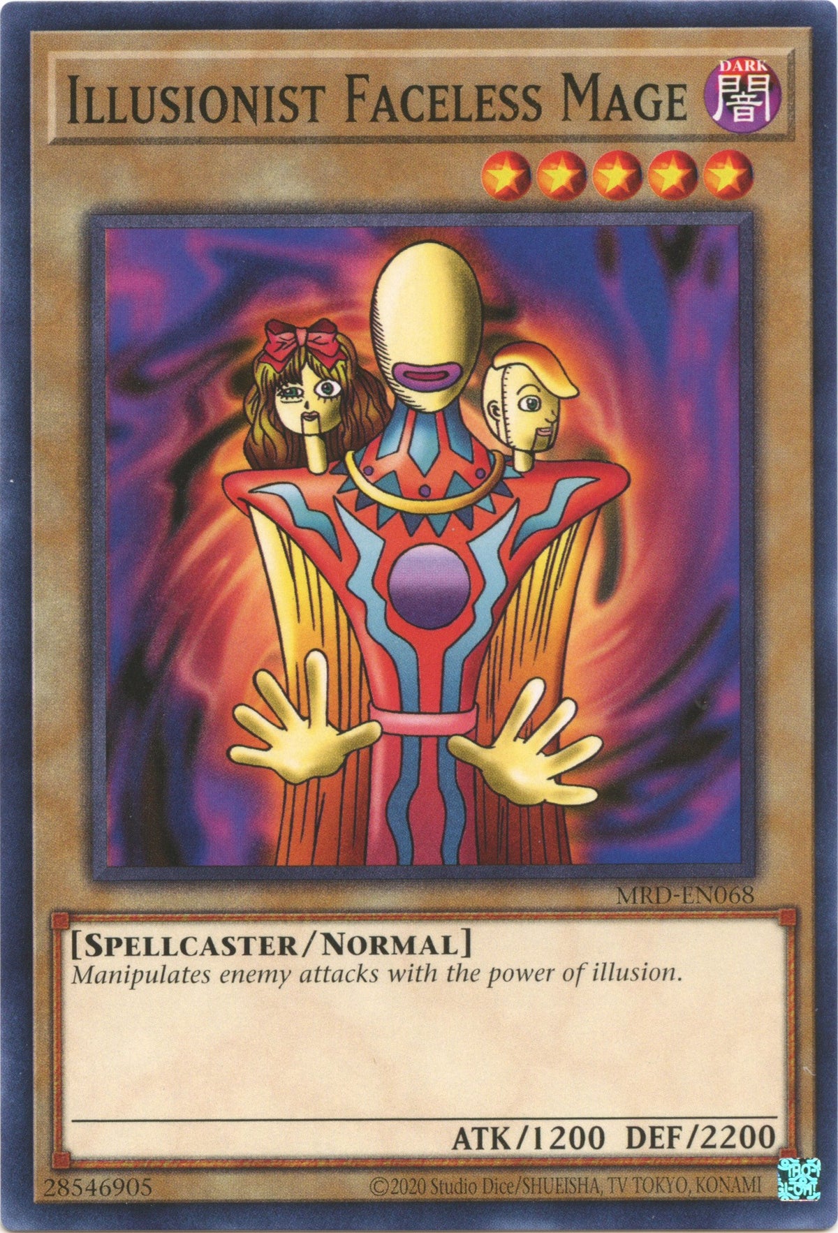 Illusionist Faceless Mage