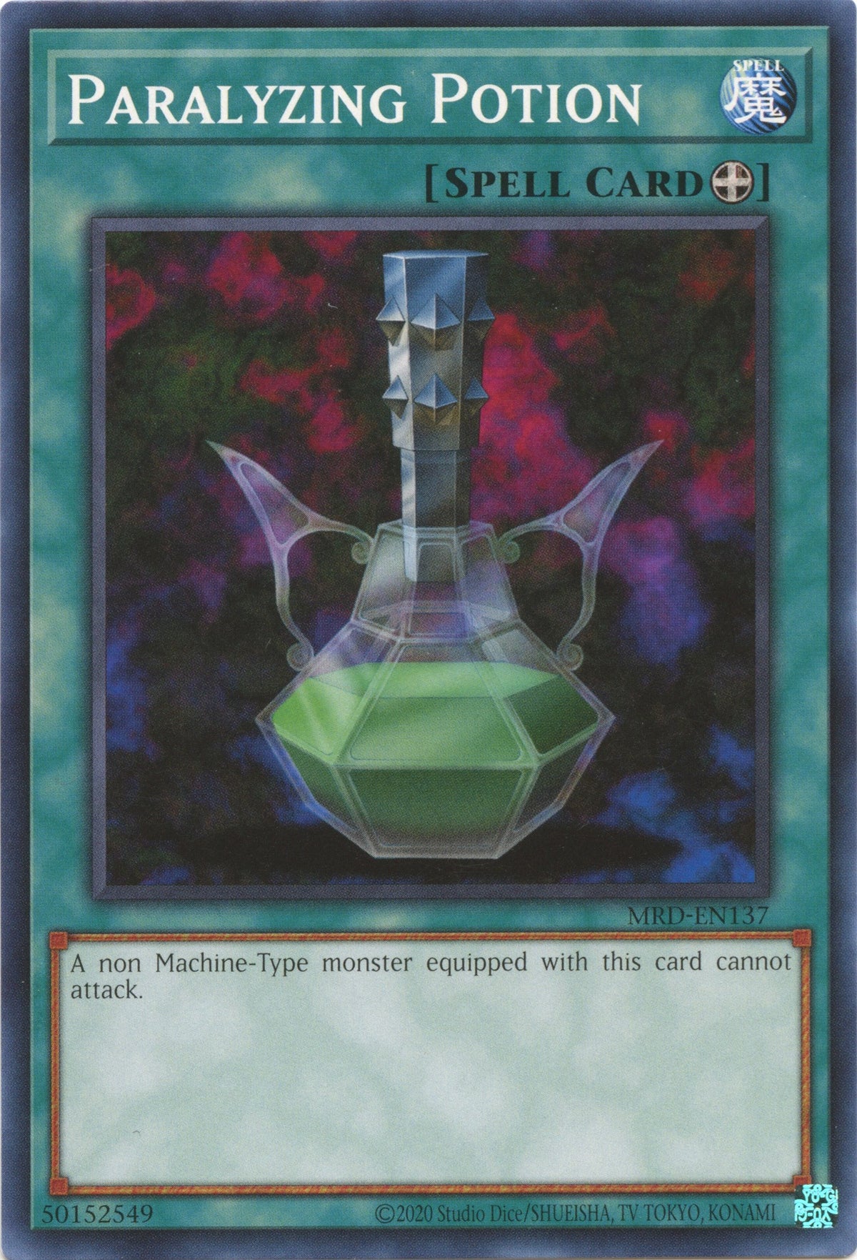 Paralyzing Potion