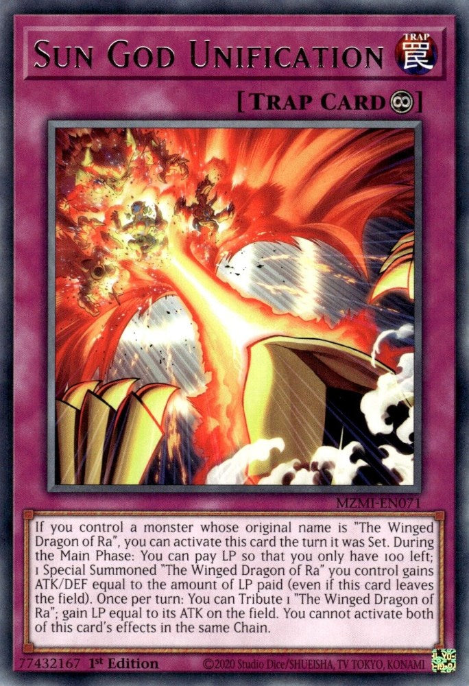 Sun God Unification