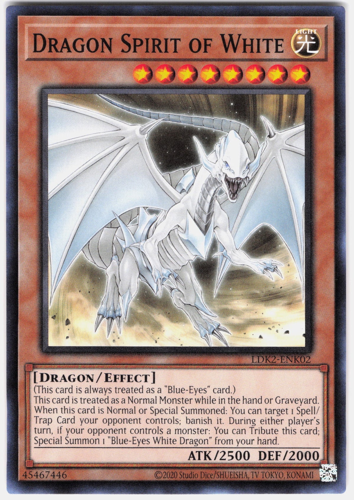 Dragon Spirit of White