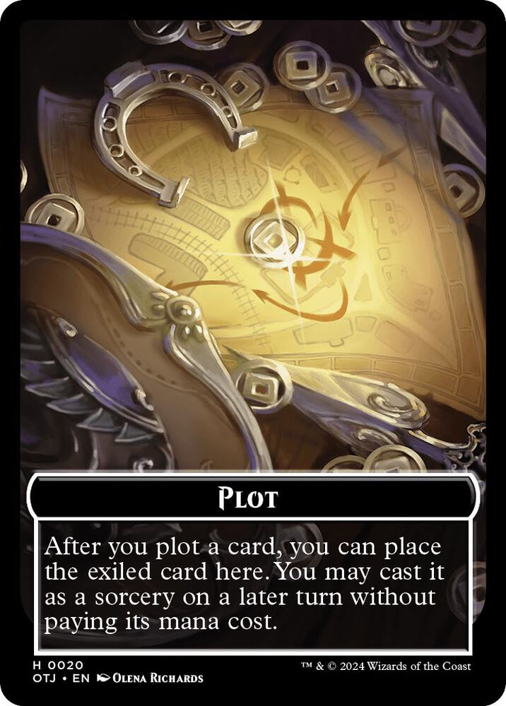 Treasure // Plot Double-Sided Token (Back)