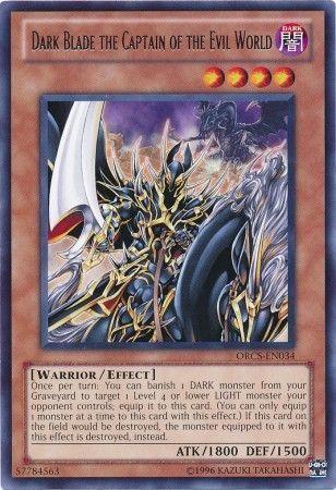 Dark Blade the Captain of the Evil World