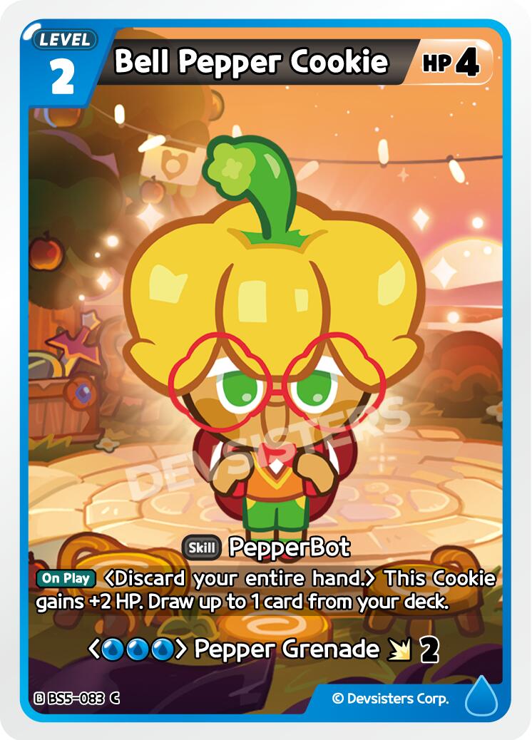 Bell Pepper Cookie