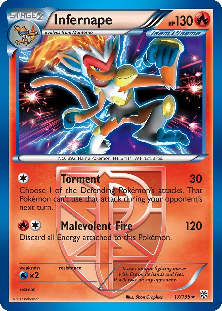 Infernape (Team Plasma)