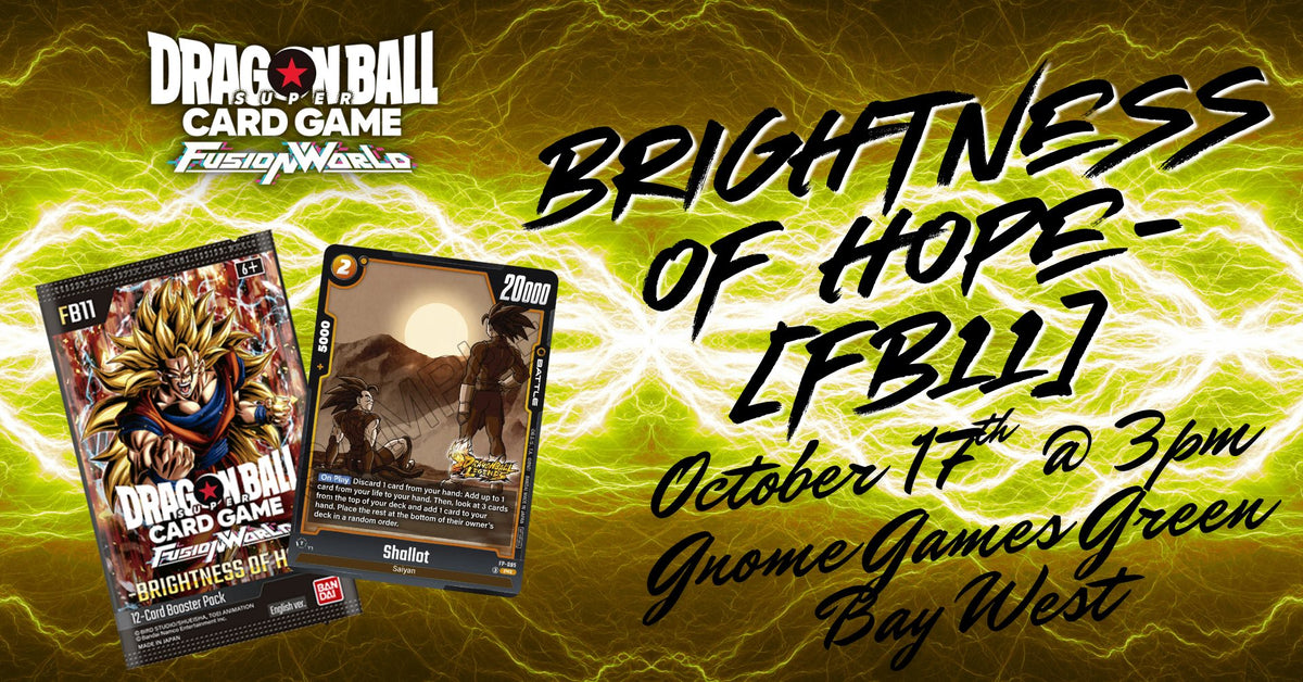 Dragonball Super Fusion World (FB11) Release Event at Gnome Games Green Bay West  @ Gnome Games - Green Bay West (Oct 17) - Ticket
