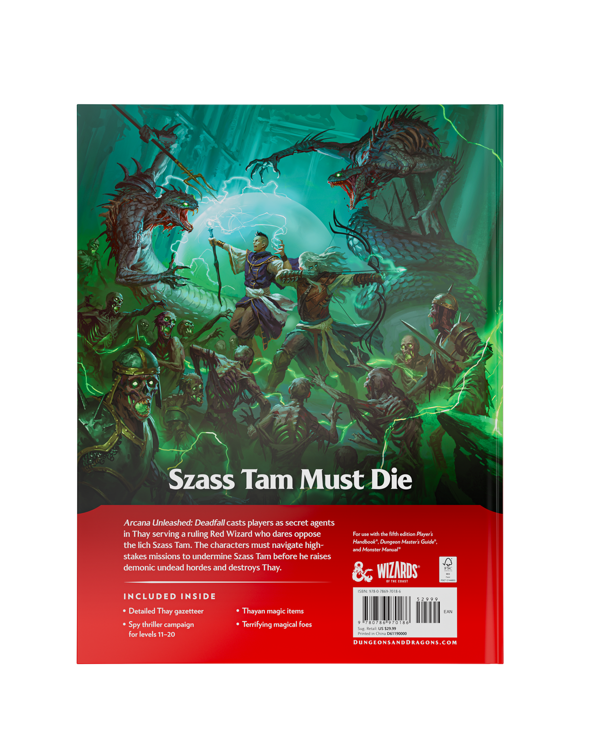 Dungeon & Dragons 5E: Arcana Unleashed: Deadfall Regular Cover (HC)