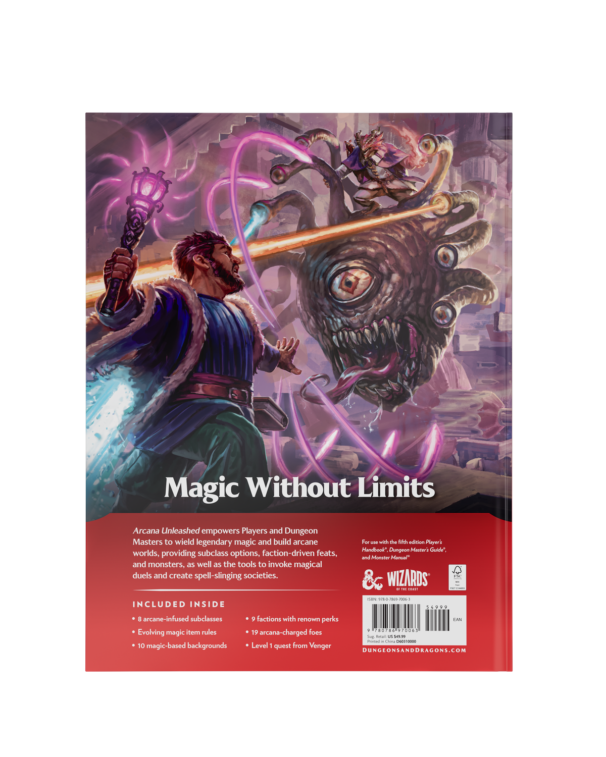Dungeons & Dragons 5E: Arcana Unleashed Regular Cover (HC)