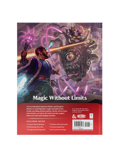 Dungeons & Dragons 5E: Arcana Unleashed Regular Cover (HC)