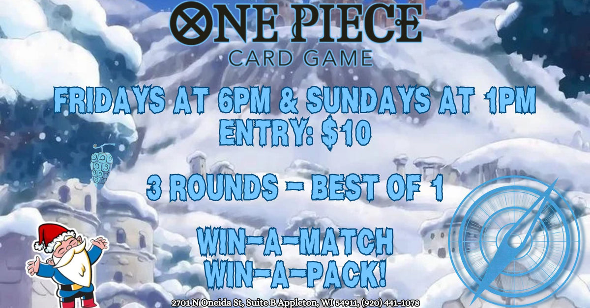One Piece Weekly Tournaments at Gnome Games Appleton North @ Gnome Games - Appleton North (Jan 1) - Ticket