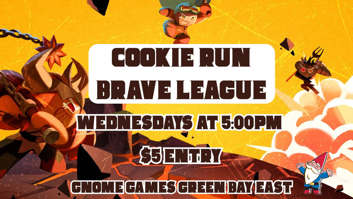 CookieRun Braverse: Brave League at Gnome Games Green Bay East @ Gnome Games - Green Bay East (Nov 8) - Ticket