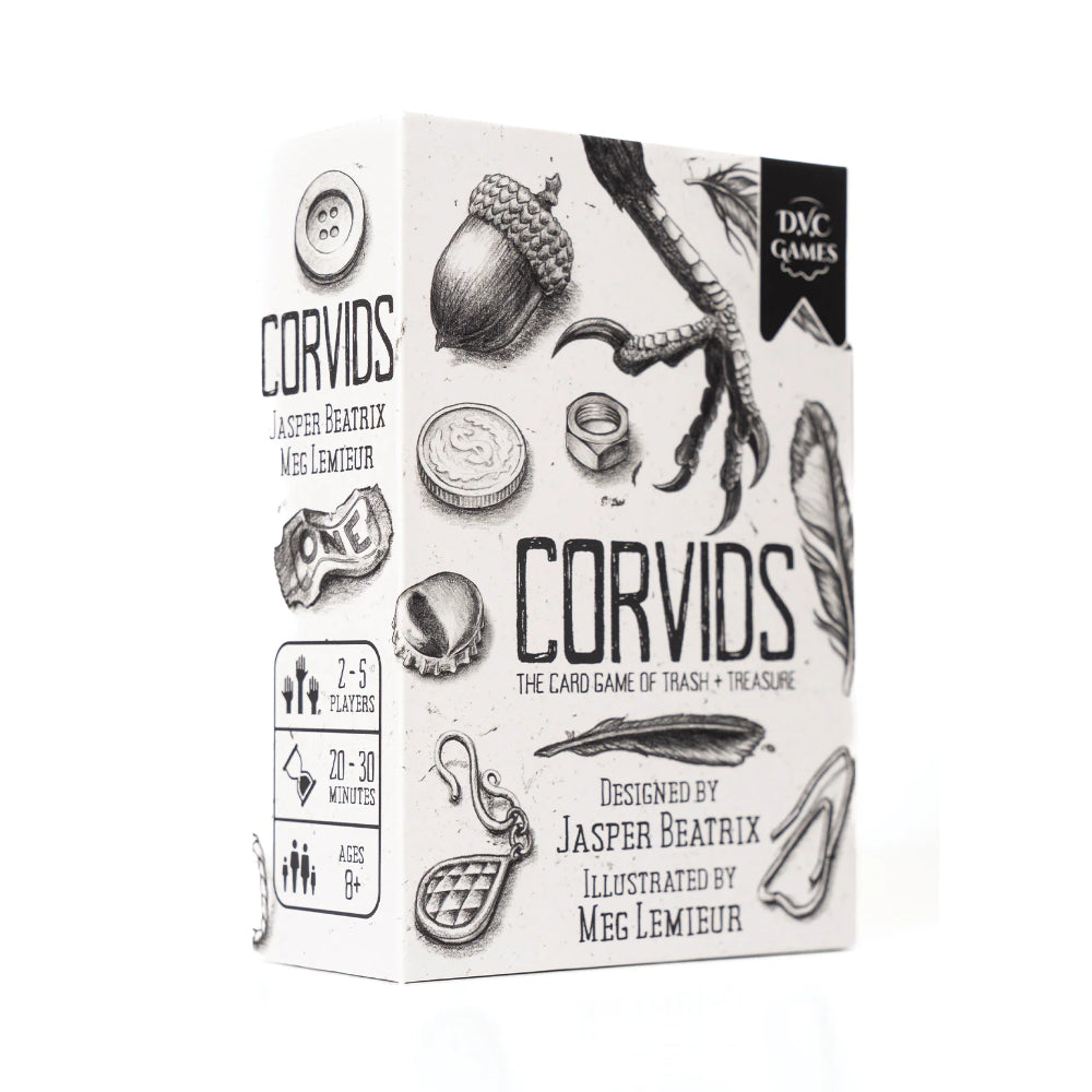 Corvids The game of trash + treasure.
