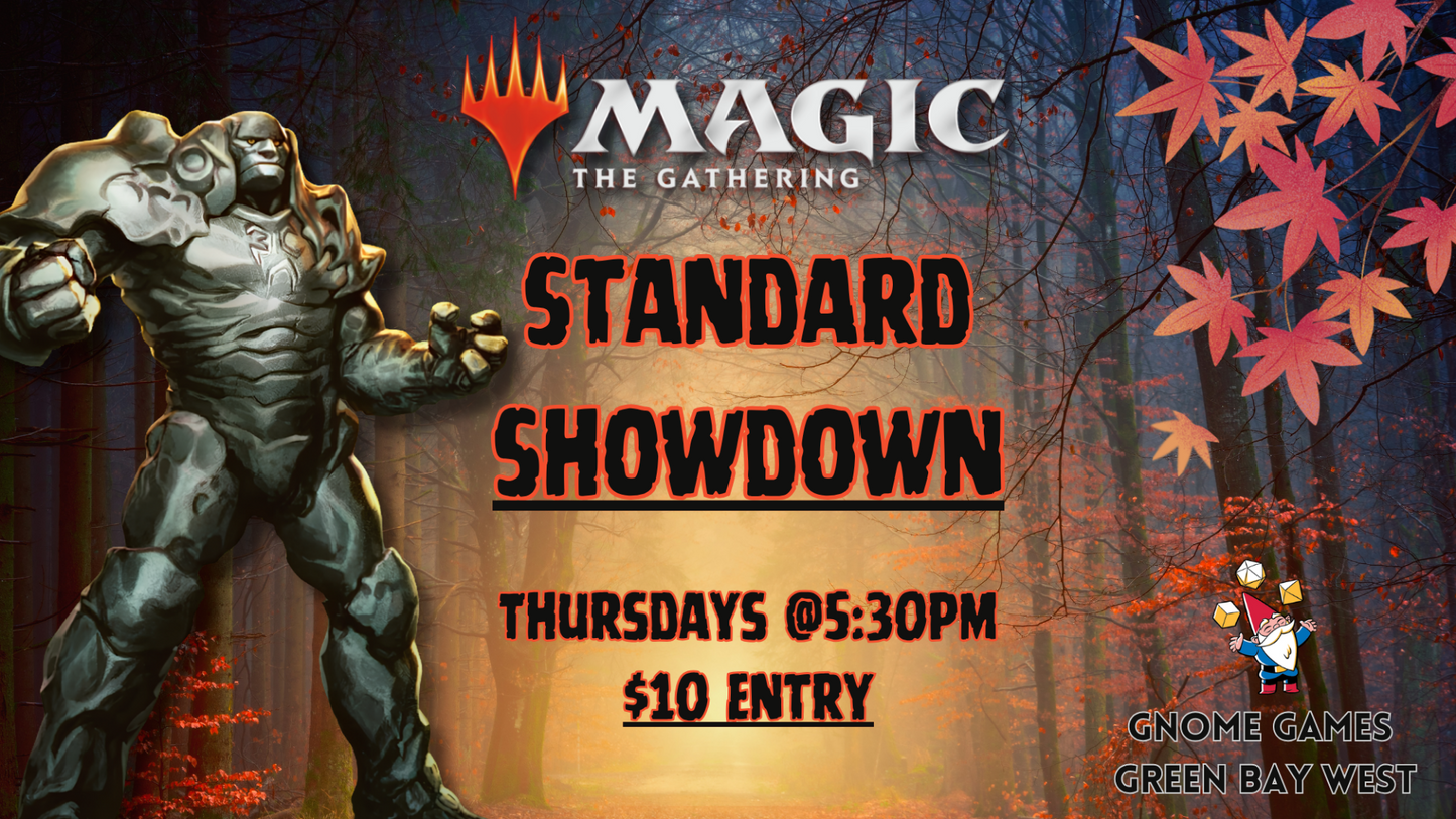 Standard Showdown at Gnome Games Green Bay West @ Gnome Games - Green Bay West (Sep 17) - Ticket