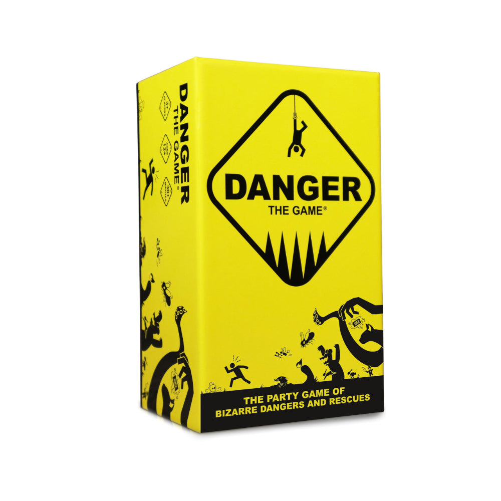Danger The Game The Storytelling Party Game of Bizarre Dangers and Rescues