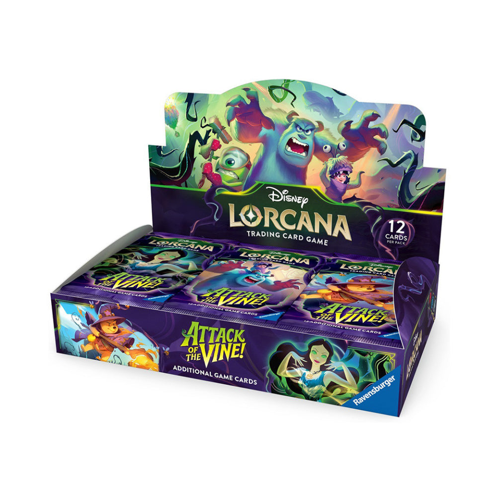 Disney Lorcana TCG: Attack of the Vine Booster Display (24/dis) 07/26