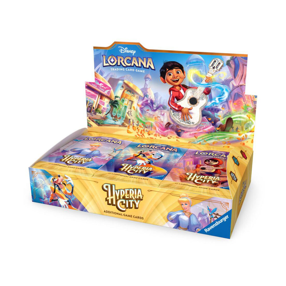 Disney Lorcana TCG: Hyperia City Booster Display