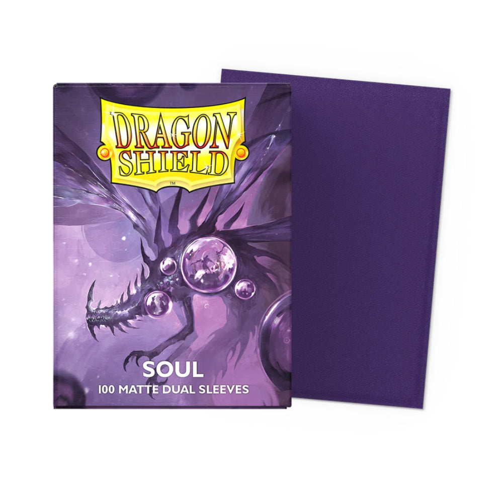 DS Standard:  Dual Matte Soul Purple Sleeves (100)