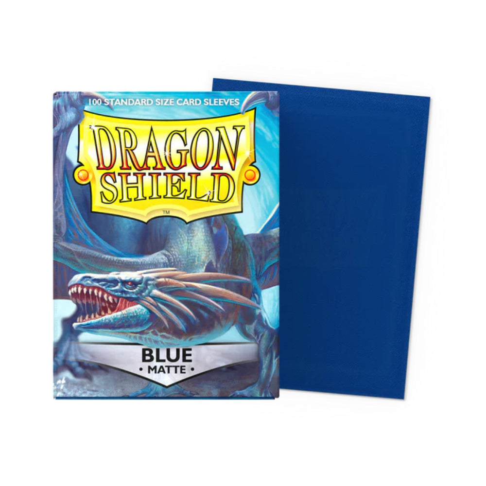Dragon Shield Standard: Matte Blue Sleeves (100ct)