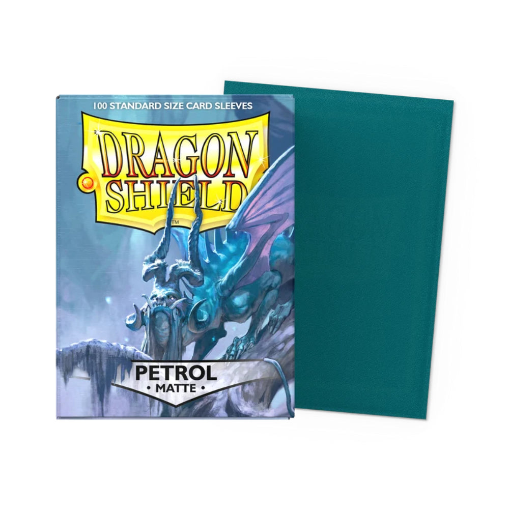 Dragon Shield Standard: Matte Petrol Sleeves (100ct)