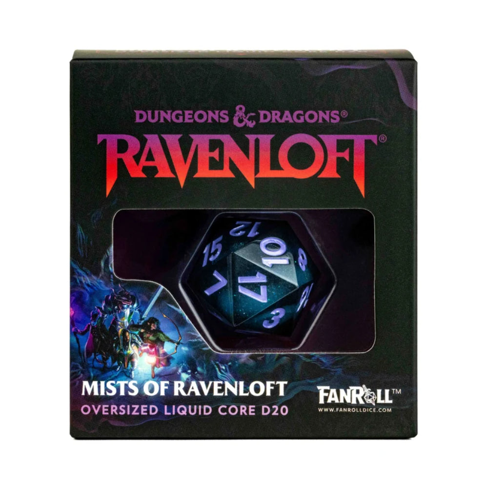 Dungeons & Dragons: Mists of Ravenloft Oversized Liquid Core D20