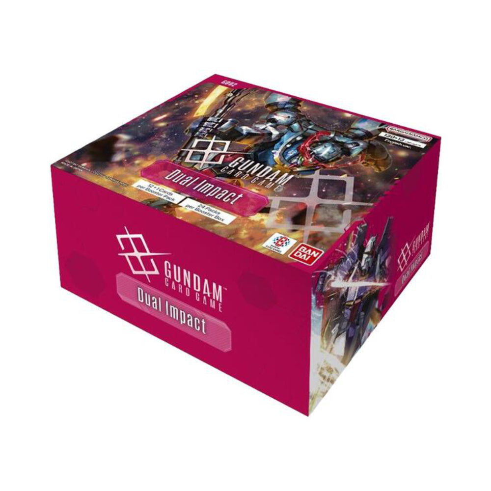 gundam card game booster box msrp BANDAI Gundam Card Game Booster Box Dual Impact GD02 24 Packs Oct Release JPN
