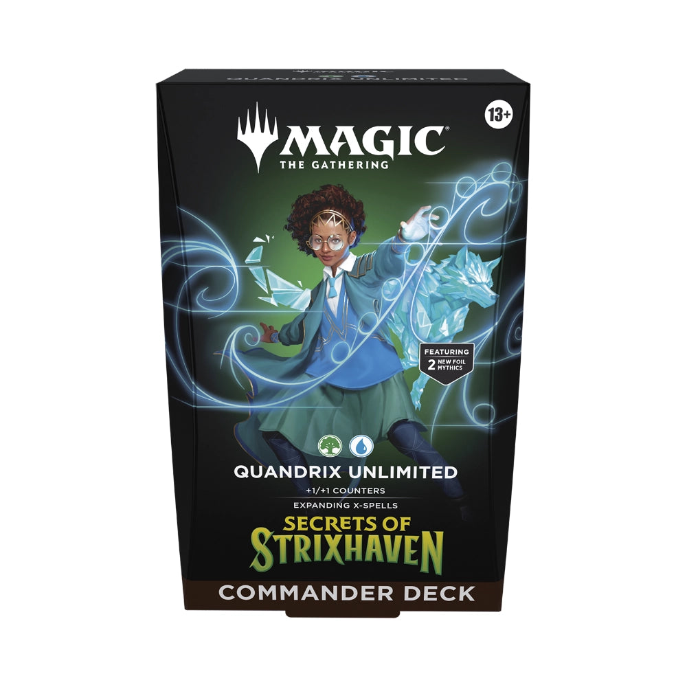 Magic the Gathering: Secrets of Strixhaven Commander Deck: Quandrix Unlimited