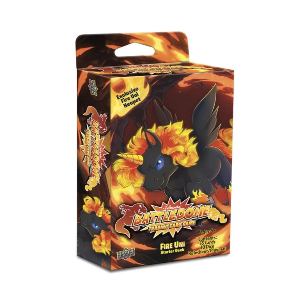 Defenders of Neopia Fire Uni Starter Deck