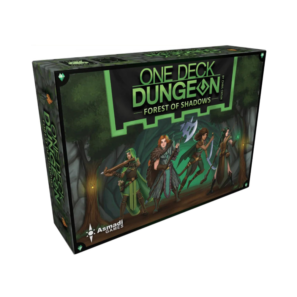 One Deck Dungeon Forest of Shadows Adventure Co-op Dungeon Delve for 1-2 Players