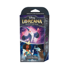 Disney Lorcana: Rise of the Floodborn Starter Deck: Amethyst & Steel