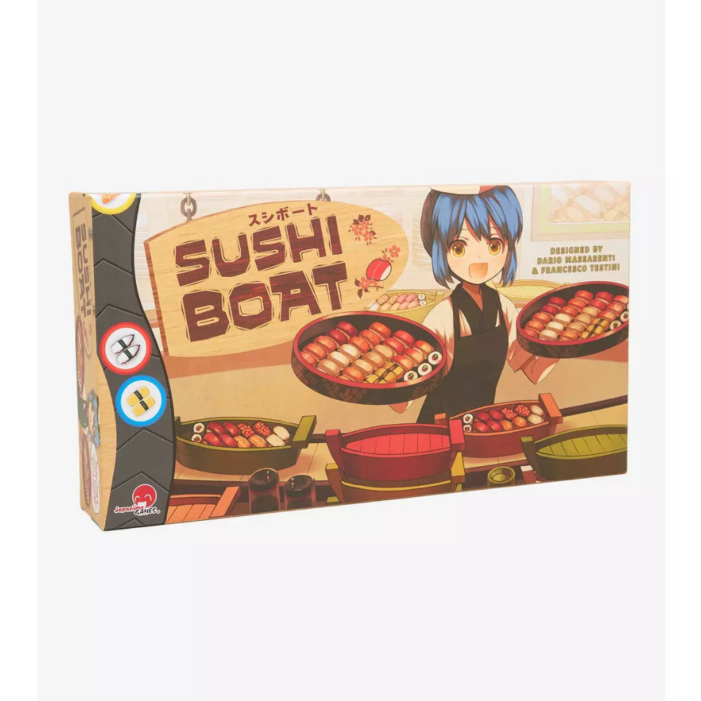Sushi Boat Build the best meal of sushi using strategy, memory and set-collection.
