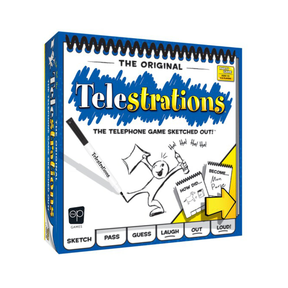 Telestrations The Telephone Game Sketched Out!