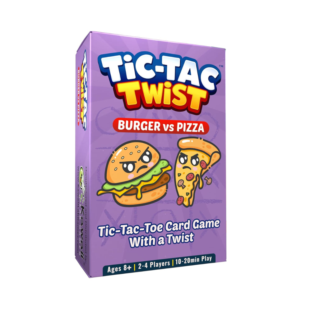 Tic-Tac Twist: Burger vs. Pizza