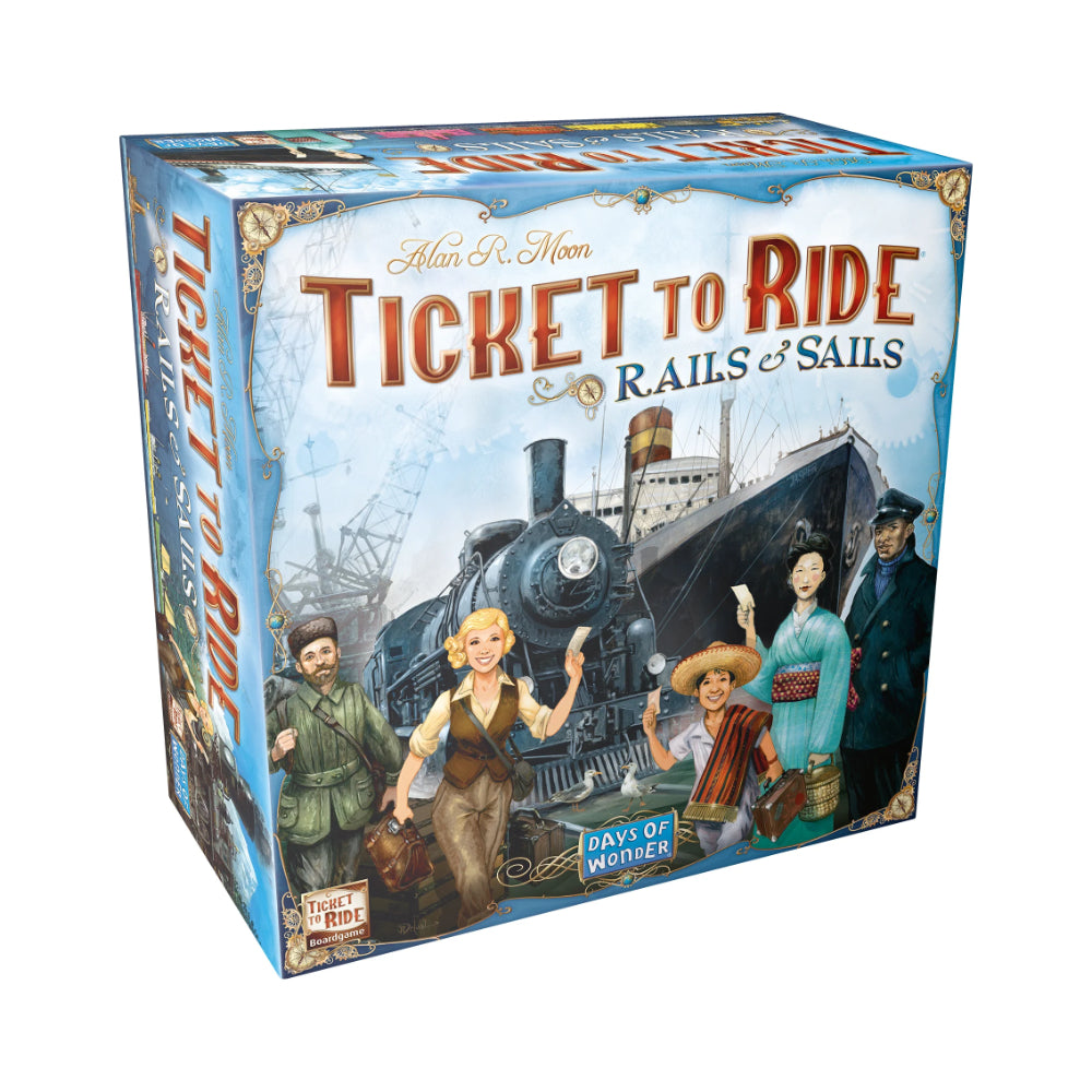Ticket to Ride Rails and Sails Rails and Sails (Stand Alone)